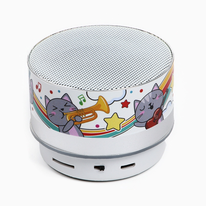 Портативная колонка «Котики», модель PS-02, 4,9 х 7 см Портативная колонка «Котики», модель PS-02, 4,9 х 7 см