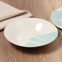 Тарелка глубокая керамическая Dolce Ceramo &laquo;Акварель&raquo;, 550 мл, 20,5 см