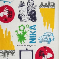 Доска гладильная Nika &laquo;Ника 10&raquo;, 123&times;39 см, регулируемая высота до 90 см, европодставка, рисунок микс