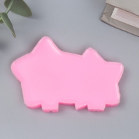 Молд силикон "Две звезды" 2 предмета 7,5х5х1 см Молд силикон "Две звезды" 2 предмета 7,5х5х1 см