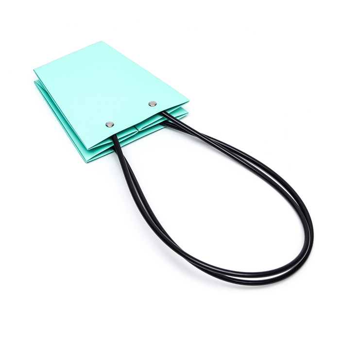 Сумка для цветов Мятная влагостойкая, 12x12-8x8-12.5 см Сумка для цветов Мятная влагостойкая, 12x12-8x8-12.5 см