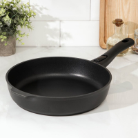 Сковорода &laquo;Традиция&raquo;, d=28 см, съёмная ручка, антипригарное покрытие, цвет чёрный