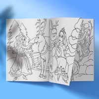 Раскраски для девочек набор &laquo;Принцессы&raquo;, 6 шт. по 16 стр., формат А4