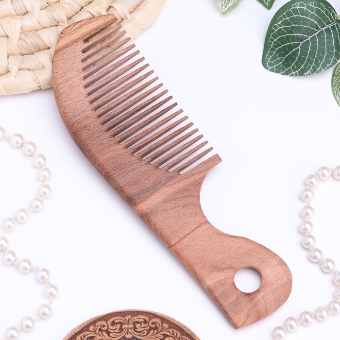 Расческа вид 3, 20 см, бук Расческа вид 3, 20 см, бук