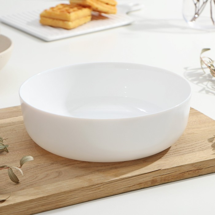 Набор форм для запекания Luminarc Diwali, 3 шт: 1,3 л, 2 л, 2,8 л, стеклокерамика, цвет белый Набор форм для запекания Luminarc Diwali, 3 шт: 1,3 л, 2 л, 2,8 л, стеклокерамика, цвет белый