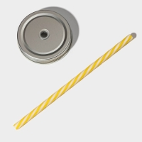 Кружка стеклянная Доляна «Котик», 450 мл, 10×7,5×13 см, с ручкой, крышкой и трубочкой Кружка стеклянная Доляна «Котик», 450 мл, 10×7,5×13 см, с ручкой, крышкой и трубочкой