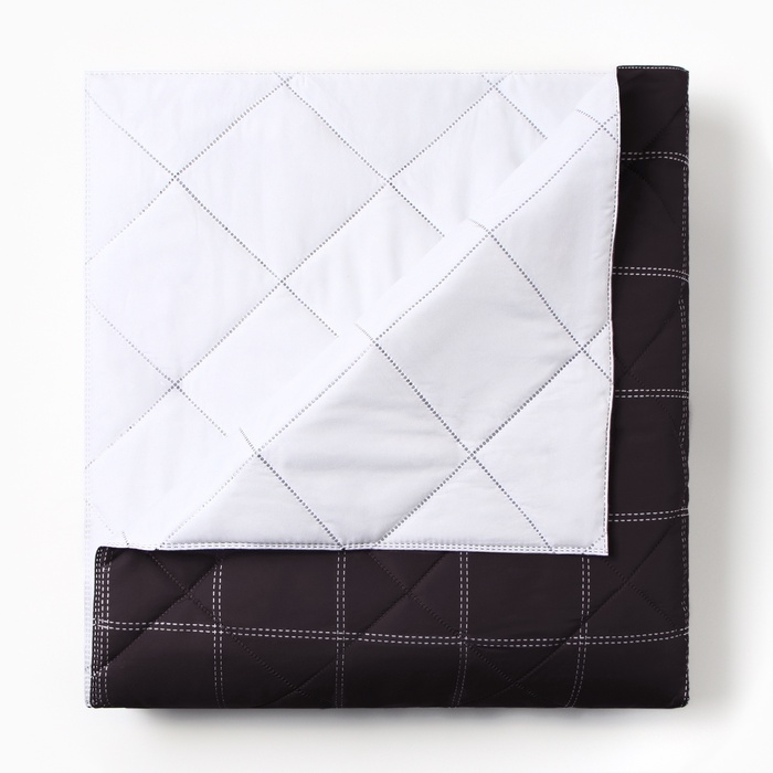 Покрывало LoveLife евро макси Cage: graphite (вид 2) 240*210&plusmn;5см, микрофайбер, 100%п/э