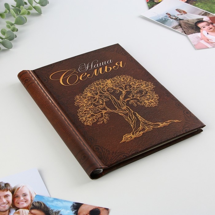 Фотоальбом "Наша семья", 10 магнитных листов, 25 &times; 19 см