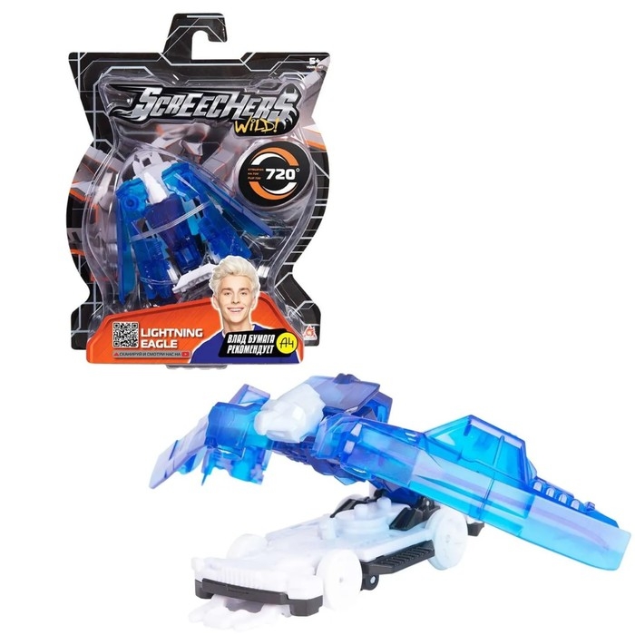 Машинка - трансформер &laquo;Лайтнинг Игл 720&raquo;, Дикие Скричеры, Влад А4