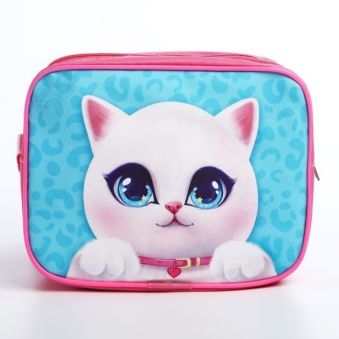 Сумка детская для девочки через плечо Сумка детская для девочки через плечо "Котик" 17х13х5 см