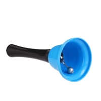 Колокольчик настольный, голубой, 12.5 х 5.2 см