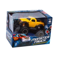 Джип радиоуправляемый &laquo;Пикап&raquo;, работает от батареек, цвет жёлтый