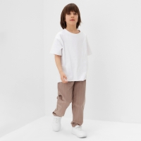Брюки для мальчика KAFTAN, размер 28 (86-92 см), бежевый