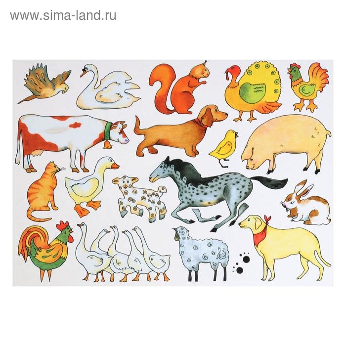 Трафарет для рисования, Koh-I-Noor Трафарет для рисования, Koh-I-Noor "Ферма" 9820/02