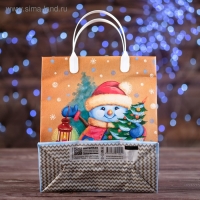 Новый год. Пакет "Заходи на огонёк", мягкий пластик, 23х27 см. Новый год. Пакет "Заходи на огонёк", мягкий пластик, 23х27 см.