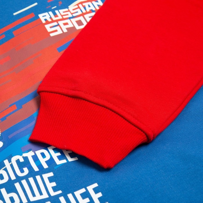 Худи President Спорт.Быстрее.Выше.Сильнее, размер L, цвет красный