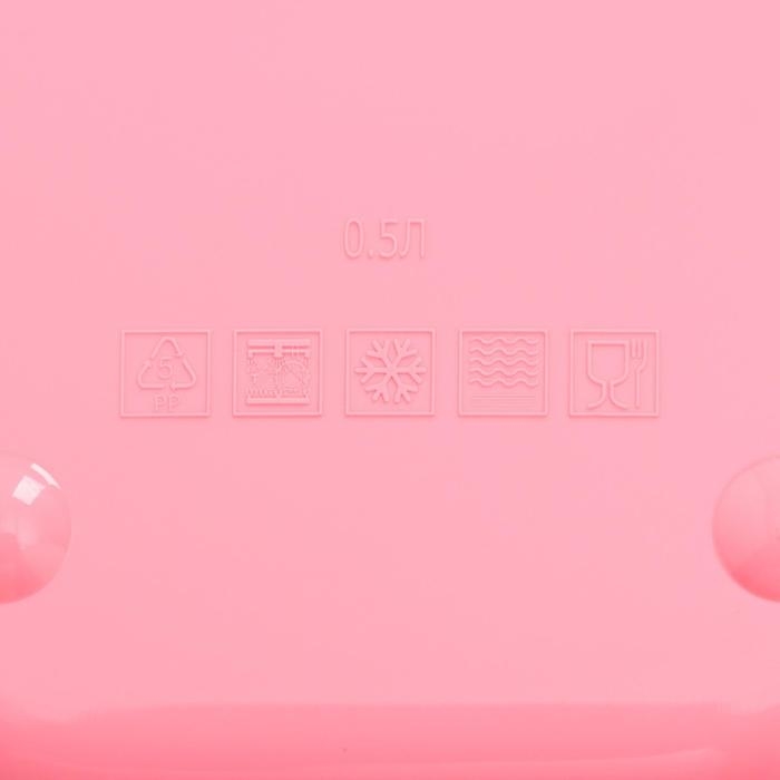 Ланч-бокс прямоугольный, 500 мл, Кошечка Мари "Самая милая"