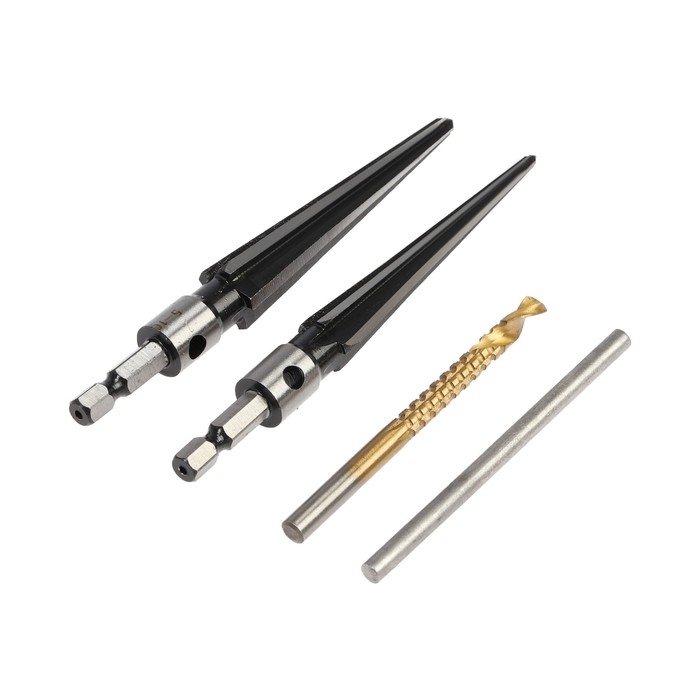 Набор сверл конических и фрезерных ТУНДРА, HSS, 3 - 13 мм, 5 - 16 мм, 6 мм, вороток Набор сверл конических и фрезерных ТУНДРА, HSS, 3 - 13 мм, 5 - 16 мм, 6 мм, вороток