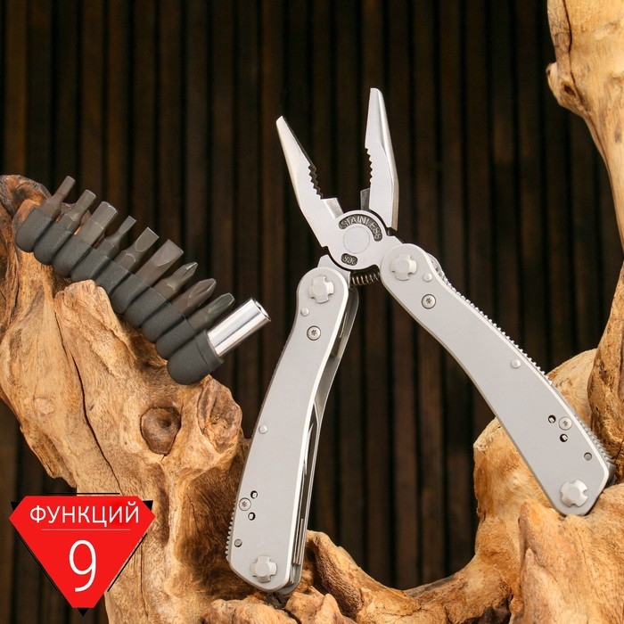 Мультитул Stinger с нейлоновым чехлом, 10 инструментов Мультитул Stinger с нейлоновым чехлом, 10 инструментов