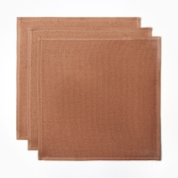 Набор махровых полотенец "Пряники" 30х30 см - 3 шт, хлопок 340гр/м2 Набор махровых полотенец "Пряники" 30х30 см - 3 шт, хлопок 340гр/м2