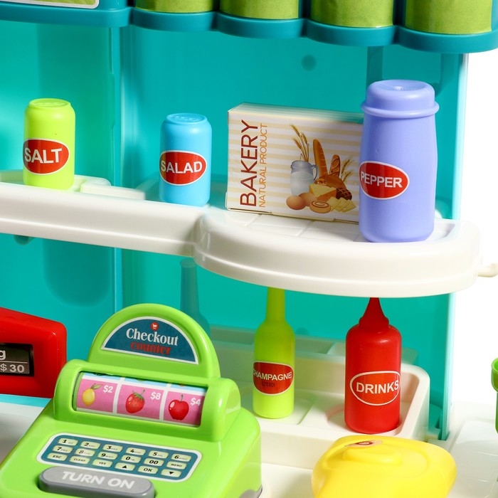 Игровой набор «Магазин» в чемоданчике, с аксессуарами Игровой набор «Магазин» в чемоданчике, с аксессуарами