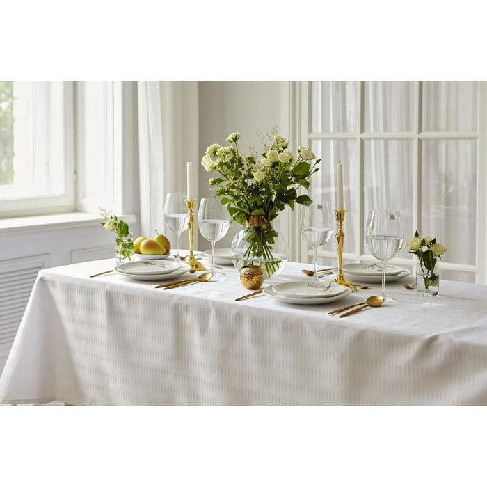 Скатерть Этель Shine 150*220 +/-3см, цв.белый, пл. 192 г/м2, хл с ВГМО Скатерть Этель Shine 150*220 +/-3см, цв.белый, пл. 192 г/м2, хл с ВГМО