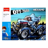 Конструктор внедорожник &laquo;Бигфут&raquo; Sluban Механо, инерционный, 273 детали, 6+