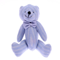 Мягкая игрушка &laquo;Полосатый мишка&raquo;, мальчик и девочка, виды МИКС