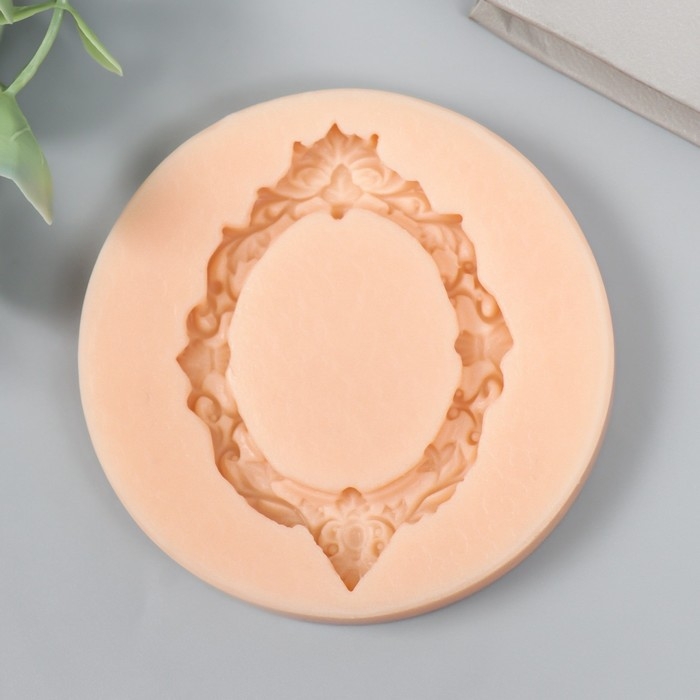 Молд силикон "Виньетка" 7х5 см МИКС