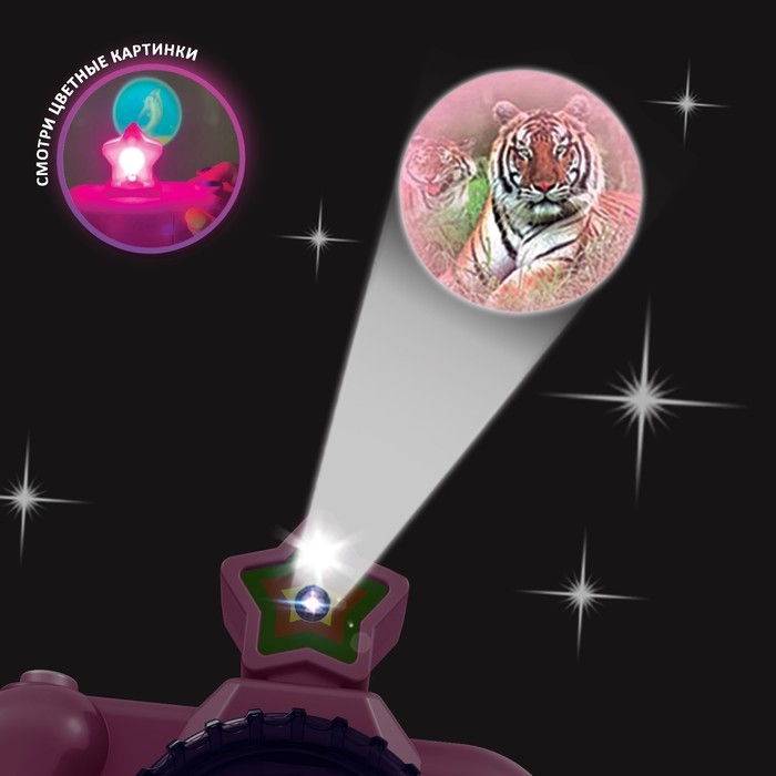 Фотоаппарат-проектор &laquo;Милой принцессе&raquo;, звук, свет, цвет розовый