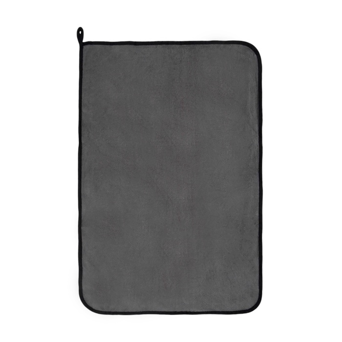 Тряпка для мытья авто, CARTAGE, микрофибра, 400 г/м&sup2;, 40&times;60 cм, розово-серая