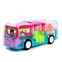 Автобус «Шестерёнки», световые и звуковые эффекты, работает от батареек, МИКС Автобус «Шестерёнки», световые и звуковые эффекты, работает от батареек, МИКС