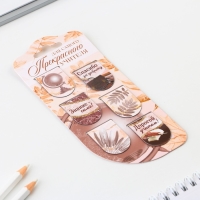 Закладки магнитные на подложке &laquo;Учителю: Для самого прекрасного учителя&raquo;, 6 шт.