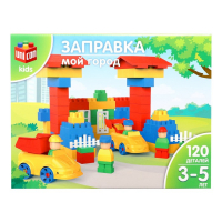 Конструктор №39 &laquo;МОЙ ГОРОД&raquo;, заправка, 120 деталей