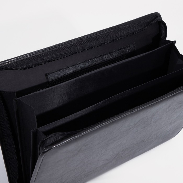 Папка для документов &laquo;Алекс&raquo;, А4, цвет чёрный