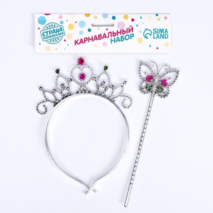 Карнавальный набор &laquo;Золушки&raquo;, 2 предмета: жезл, ободок