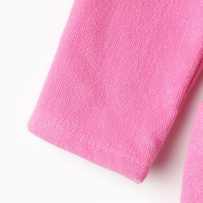 Халат махровый детский Халат махровый детский "Little princess" р-р 30 (98-104 см), розовый