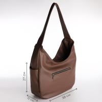 Сумка женская TEXTURA, мешок, большой размер, цвет коричневый Сумка женская TEXTURA, мешок, большой размер, цвет коричневый