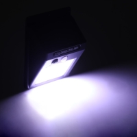 Садовый светильник на солнечной батарее, накладной, 9.5 × 13 × 5 см, 20 LED, свечение белое Садовый светильник на солнечной батарее, накладной, 9.5 × 13 × 5 см, 20 LED, свечение белое