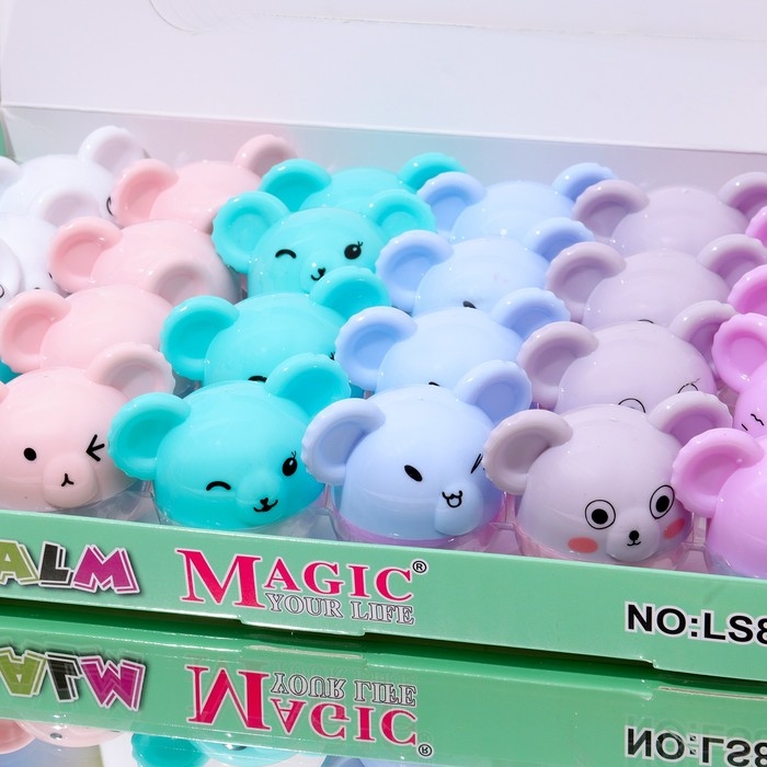 Бальзам для губ «Мышка», микс цветов и ароматов Бальзам для губ «Мышка», микс цветов и ароматов