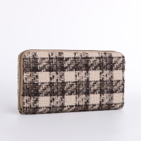 Кошелёк женский на молнии, цвет коричневый Кошелёк женский на молнии, цвет коричневый