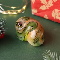 Сувенир "Змея Ужик", селенит