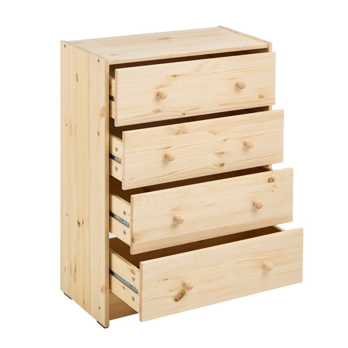 Комод RAST 4, 62х30х90, Массив сосны Комод RAST 4, 62х30х90, Массив сосны