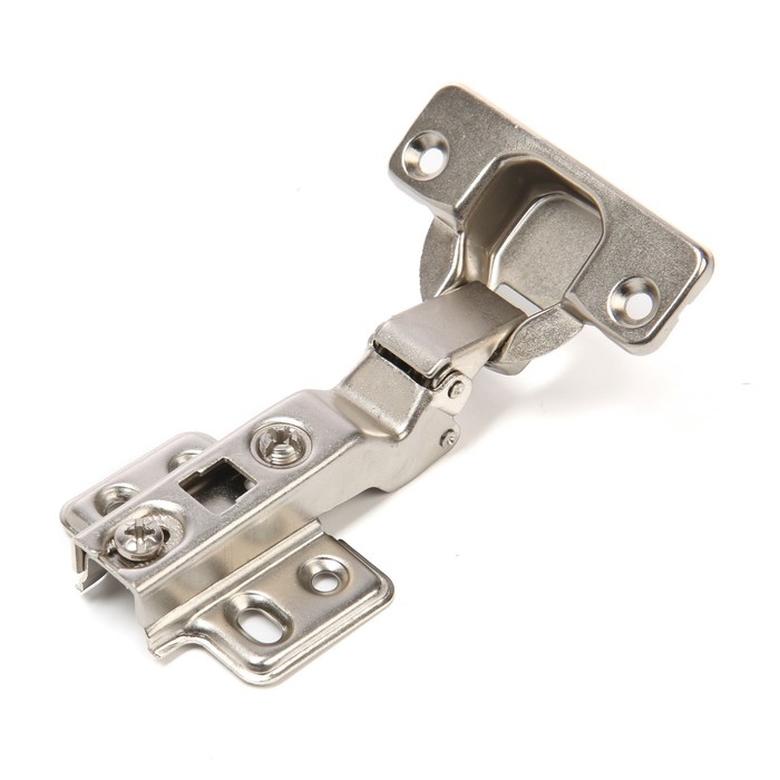 Петля мебельная накладная 45 градусов ТУНДРА, без доводчика Петля мебельная накладная 45 градусов ТУНДРА, без доводчика