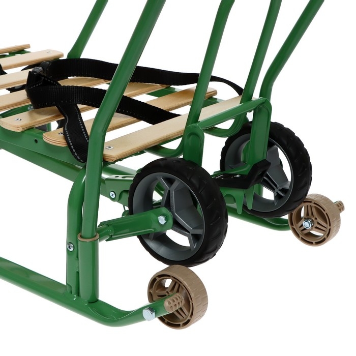 Санки &laquo;Тимка 5 универсал&raquo;, цвет оливковый