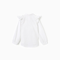 Блузка для девочки MINAKU цвет белый, рост 140 см Блузка для девочки MINAKU цвет белый, рост 140 см