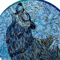 Пазлы деревянные фигурные &laquo;&lrm;Вожак стаи&raquo;&lrm;, 163 элемента