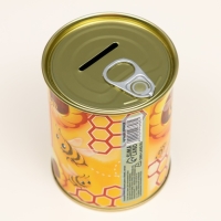 Копилка-банка металл "Храните дельги в банке"