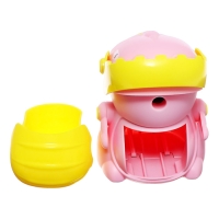 Точилка механическая с контейнером "Дракон" розовый Точилка механическая с контейнером "Дракон" розовый