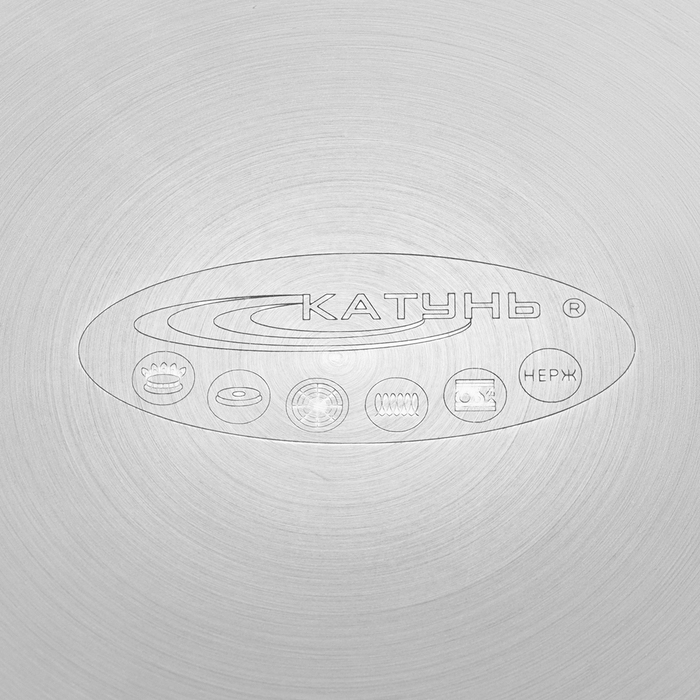 Кастрюля &laquo;Общепит&raquo;, 8 л, d=34 см, h=12,2 см, капсульное дно, индукция